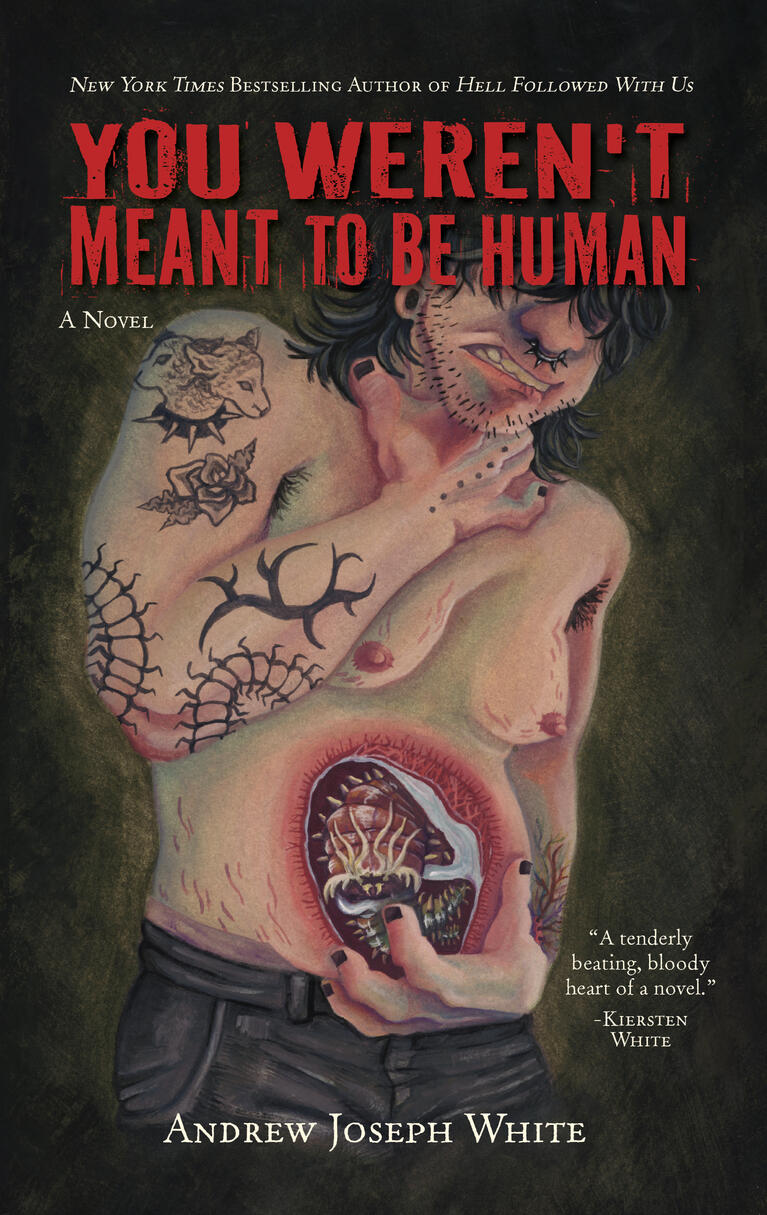 You Weren't Meant to be Human Cover Redesign