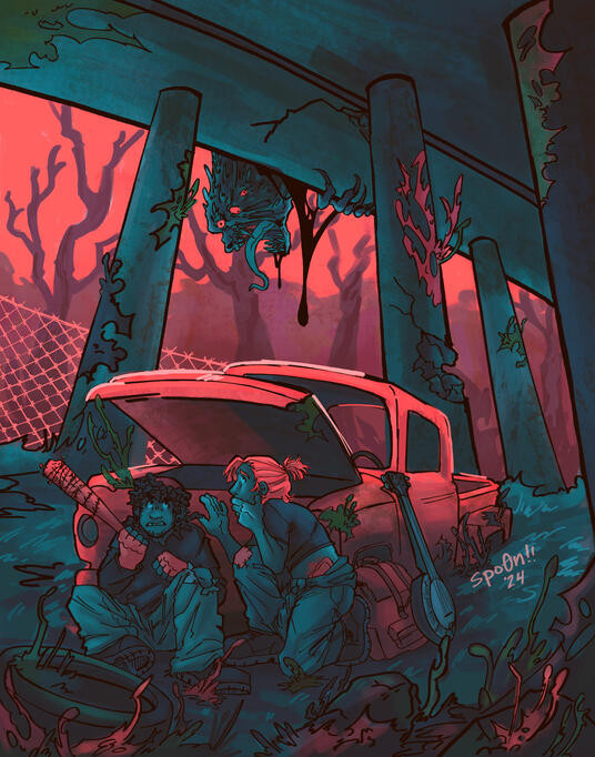 An Angel Hunts Its Prey (2024)